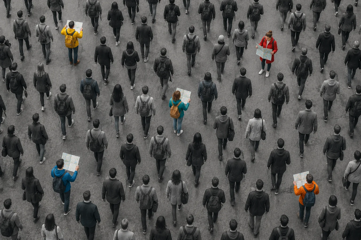 عندما تذهب الحشود إلى الخطأ: الفقاعات، الشلالات، وجنون القطيع